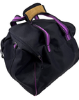 Noble Outfitters Signature Duffle Bag in Black/Purple