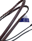 Jump'In WEEK Braided Fancy Reins in Brown