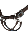 Arc De Triomphe 'Premium' Leather Halter in Brown