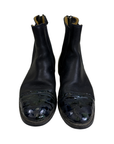 Kingsley 'Berlin' Chelsea Boots in Black/Iridescence