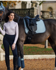 LeMieux Suede Dressage Pad in Glacier