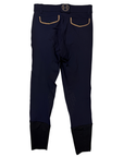 Harcour 'Jaltika' Gold Edition Breeches in Navy/Rose Gold
