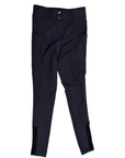 Free Ride Equestrian 'Lux' Full Seat Breeches in Steel Grey