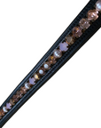 Red Barn 'Rose Pearl' Browband in Black