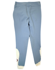 Cavalleria Toscana 'American' Knee Grip Breeches in Light Blue