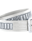 Equestrian Stockholm 'Contest' Belt in White