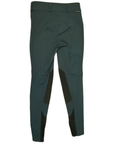 RJ Classics Kids 'Avery' Knee Patch Breeches in Hunter Green