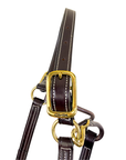 Walsh Triple Stitch British Leather Halter in Brown