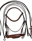 Halter Ego 'Savannah' Double Bridle in Cognac