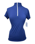 Tailored Sportsman 'Ice Fil' Short Sleeve Shirt in Royal Blue