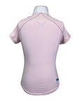 Chestnut Bay 'SkyCool Liberty' Show Shirt in Blush/ Maroon Animals