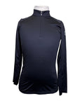 Free Ride Equestrian 'Sara' Sun Shirt in Black