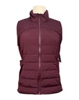 Lululemon 'Down For It All' Vest in Mulberry