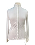 Cavalleria Toscana Long Sleeve Show Shirt in White