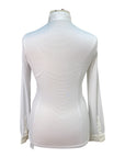 Cavalleria Toscana Long Sleeve Show Shirt in White