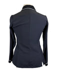 Grand Prix 'Quinn' TK Competition Jacket in Black/White