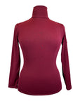 Makebe 'Celine' Long Sleeve in Melange Garnet