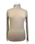 Kismet 'Alexa Solid' Turtleneck Schooling Shirt in Dune