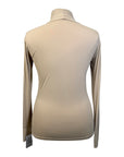 Kismet 'Alexa Solid' Turtleneck Schooling Shirt in Dune