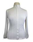Pénélope Ladies Las Honey LS Show Shirt in White