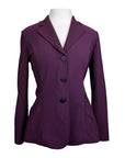 RJ Classics 'Harmony' Mesh Show Jacket in Plum