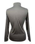 Long Sleeve Schooling Shirt in Black