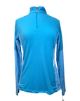 Kastel 'Charlotte' Sun Shirt in Turquoise/Sky