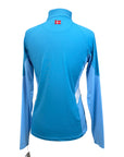 Kastel 'Charlotte' Sun Shirt in Turquoise/Sky
