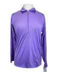 SanSoleil Polo Style Sunshirt in Amethyst