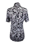 Kerrits 'Breeze' Ice Fil Short Sleeve Shirt in Purple & Black Brushstrokes