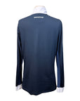 Romfh 'Schuyler' Show Shirt in White/Navy