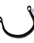 Vespucci Clincher Browband in Black/Silver