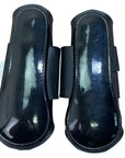 Masta Leather Look Neoprene Brushing Boot Set in Black