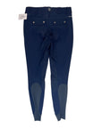 Ariat 'Tri Factor' Knee Patch Breeches in Navy