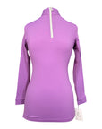 Tailored Sportsman 'Ice Fil' Long Sleeve Shirt in Violet
