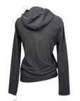 Cavalleria Toscana Tech Crew Neck Hoodie in Black