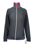 Equiline Ribbed Training Jacket in Navy