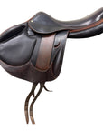 Devoucoux 2013 'Chiberta K' Monoflap Sadle in Brown - 18"