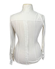Le Fash Open Placket Shirt in White