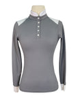 Free Ride Equestrian 'Devon' Competition Top in Grey