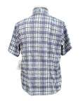 Kerrits Ice Fil Short Sleeve in Mint/Purple Plaid