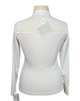 Samshield 'Paloma' Long Sleeve Show Shirt in White