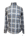 Callidae 'Tech Turtleneck' Long Sleeve Shirt in Monkey Plaid