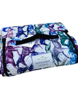 Dapplebay Co. Picnic Blanket in Colorful Gallop - One Size