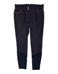 Horze 'Grand Prix' Full Seat Breeches in Navy