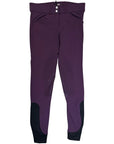 Dover Saddlery 'Dalton' Knee Grip Breeches in Merlot