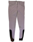Dover Saddlery 'Dalton' Knee Grip Breeches in Light Lavender