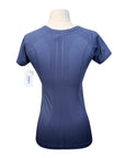 TKEQ The 'Kennedy' Seamless Short Sleeve in Navy