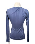 TKEQ The 'Kennedy' Seamless Long Sleeve in Navy