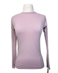 TKEQ The 'Kennedy' Seamless Long Sleeve in Mauve Rose - Women's XS/S